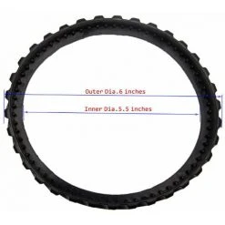 SOEKAVIA 2 Anpassungsfähige Raupen Für Zodiac MX6 MX8, Baracuda R0526100 Roboter-Poolreiniger-Reifen -Poolreinigung Verkäufe 2022 66360041 4