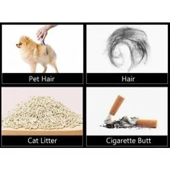 MONLY Staubsammler Staubsammler Staubsauger Staubsauger Mini Staubsammler, Schwarz -Poolreinigung Verkäufe 2022 66480305 5