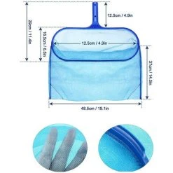 MONLY Oberflächen-Kescher, Blattsammel-Kescher, Pool-Oberflächen-Kescher Für Schwimmbäder, Spas, Teiche Und Springbrunnen -Poolreinigung Verkäufe 2022 66480498 2