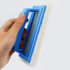 READCLY Wasserleitungs-Schwammbürste, DBAILY 4-teiliges Multifunktions-Kunststoff-Schwimmbad-Bürsten-Bürsten-Bodenwand-Schwimmbad-Reinigungswerkzeug Für Whirlpools (Blau + Weiß) -Poolreinigung Verkäufe 2022 66539507 3