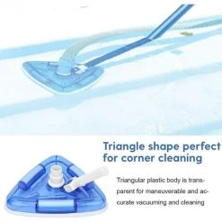 READCLY Schwimmbecken-Saugkopf, Transparenter Dreieckiger Vakuum-Bodenkopf Mit Bürstenschlauch-Schnittstelle, Sauberes, Schmutziges Schwimmbecken, Tauchbecken -Poolreinigung Verkäufe 2022 66539571 5