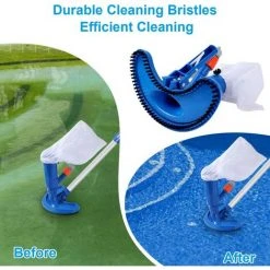 READCLY Mini-Jet-Pool-Staubsauger Mit Tragbarem Schnellreinigungs-Saugkopf Mit Bürste Und Schlauchanschluss (Schlauch Nicht Im Lieferumfang Enthalten), Staubsaugerzubehör Für Spa-Teich-Schwimmbecken -Poolreinigung Verkäufe 2022 66539707 4