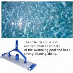 READCLY Pool-Vakuumbürste, 19-Zoll-Pool-Reinigungsbürste, Pool-Vakuumbürste Aus Aluminiumlegierung, Schmutzsaugkopf, Für Oberirdische Und Unterirdische Pools -Poolreinigung Verkäufe 2022 66540213 4