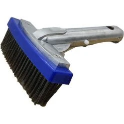 BF Schwimmbecken-Reinigungsbürste Schwimmbecken-Reinigungswerkzeug Schwimmbecken-Drahtbürste Schwimmbecken-Zubehör 5-Zoll-Edelstahl-Schwimmbadbürste Poolbodenbürste Drahtbürste (1 Stück Schwarz) -Poolreinigung Verkäufe 2022 66555557 4