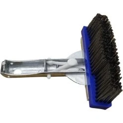 BF Schwimmbecken-Reinigungsbürste Schwimmbecken-Reinigungswerkzeug Schwimmbecken-Drahtbürste Schwimmbecken-Zubehör 5-Zoll-Edelstahl-Schwimmbadbürste Poolbodenbürste Drahtbürste (1 Stück Schwarz) -Poolreinigung Verkäufe 2022 66555557 5