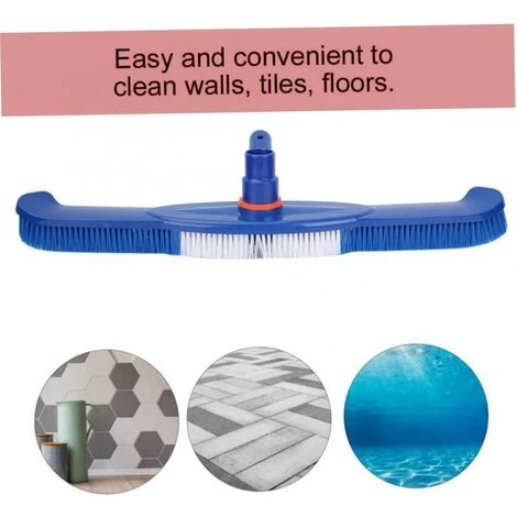 BF Pool-Reinigungsbürstenkopf Poolbürste Poolkopf-Reinigungswerkzeug Kunststoff-Saugwerkzeug Poolbodenreinigung Saugkopf (Blau 1 Stück) 3 BF Pool-Reinigungsbürstenkopf Poolbürste Poolkopf-Reinigungswerkzeug Kunststoff-Saugwerkzeug Poolbodenreinigung Saugkopf (Blau 1 Stück) – Bild 3