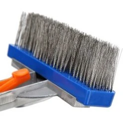 BF Schwimmbad-Reinigungsbürste 5 Zoll Schwimmbad-Drahtbürste Aluminium-Randbürste Aluminiumgriff Schwimmbad-Reinigungszubehör Zum Reinigen Von Böden Und Wänden (1 Stück) -Poolreinigung Verkäufe 2022 66555766 4