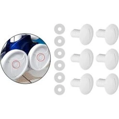 DECKON 6 S?tze Radschrauben Aus Wei?em Kunststoff Mit C55-Unterlegscheiben F��r Polaris 180 280 Poolreiniger-Zubeh?r 7 DECKON 6 S?tze Radschrauben Aus Wei?em Kunststoff Mit C55-Unterlegscheiben F��r Polaris 180 280 Poolreiniger-Zubeh?r -Poolreinigung Verkäufe 2022 66982227 3