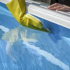DECKON 2 St��ck Handschuhe Mit Schwamm Zum Reinigen Der Wasserlinie Des Pools Gelb Und Wei? (2 Rechte Hand) -Poolreinigung Verkäufe 2022 66983456 4