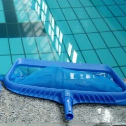 DECKON Oberfl?chen-Kescher, Professionelles Schwimmbecken-Bodennetz Mit Gro?er Kapazit?t, Oberfl?chenblatt-Sammlung Ohne Stangentiefes Kescher F��r Schwimmb?der, Teiche, Spas, Wasserparks, Blau