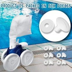 GESCHENKE 6 Packungen C55 Ersatzschraube Kunststoffrad Kompatibel Mit Polaris C-55 C55, 180 280 Kunststoffschrauben ， Polaris Pool Cleaner Polaris Für 180/280 Kunststoffradschrauben Ersatz -Poolreinigung Verkäufe 2022 67328328 3