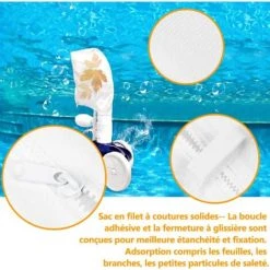 GESCHENKE 4er-Pack Filterbeutel Für Poolreiniger, Geeignet Für Polaris 360 Und 380 Poolreiniger Mit Reißverschluss Und Verstellbarem Design In Weiß, Für Polaris-Filterbeutel, Polaris-Pool-Roboter -Poolreinigung Verkäufe 2022 67328449 5