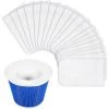 GESCHENKE 20 Stück Pool-Skimmersocken Elastische Nylongewebefilter Wiederverwendbarer Skimmer-Vorfilter Für Korbfalle Pollen Insekten Haare Baumblätter 20 Stück (ohne Behälter)