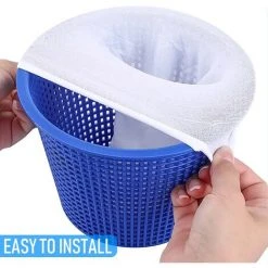 GESCHENKE 20 Stück Pool-Skimmersocken Elastische Nylongewebefilter Wiederverwendbarer Skimmer-Vorfilter Für Korbfalle Pollen Insekten Haare Baumblätter 20 Stück (ohne Behälter) -Poolreinigung Verkäufe 2022 67328534 2