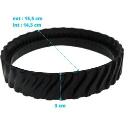 GESCHENKE 2 Ketten Anpassbar Für Zodiac MX6 MX8 MX9, Roboter-Pool-Reiniger-Reifen Baracuda R0526100, Schwimmbecken-Gürtel Für Zodiac MX8 MX6 Pool-Reiniger-Reifen, 2 Stück -Poolreinigung Verkäufe 2022 67328571 3