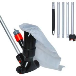 GDRHVFD Schwimmbad-Unterwasserstaubsauger Mit 5 Stangenabschnitten Und Saugspitzenanschluss Für Wasserdichtes Pool-Spa Und Springbrunnen