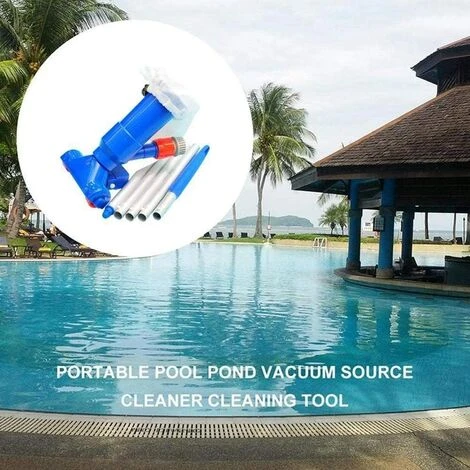 GDRHVFD Schwimmbad-Staubsauger Mit Netz, Pool-Staubsauger-Kit, Mini-Schwimmbad-Jet-Staubsauger Mit 5 Sticks, Schwimmbad-Reinigungszubehör 4 GDRHVFD Schwimmbad-Staubsauger Mit Netz, Pool-Staubsauger-Kit, Mini-Schwimmbad-Jet-Staubsauger Mit 5 Sticks, Schwimmbad-Reinigungszubehör – Bild 4