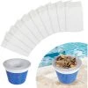 GDRHVFD Schwimmbad-Nylonfilter, Elastische Nylonfilter, Skimmer-Socken, Pool-Stofffilter, Pool-Skimmer-Filter Zum Herausfiltern Von Insekten, Blättern, Haaren, Schaum – 10 Stück