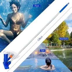 GDRHVFD Schwimmbecken-Staubsauger, Tragbarer Schwimmbecken-Staubsauger Mit Teleskopstange Für Die Schwimmbecken-Reinigung – Blaues Reinigungswerkzeug -Poolreinigung Verkäufe 2022 67720353 3