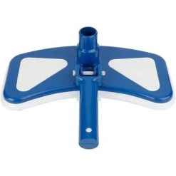 HIASDFLS 12'' Blauer Und Weißer Swimmingpool-Vakuum-Schwenkkopf-Saugbürsten-Reiniger-Swimmingpool-Werkzeuge