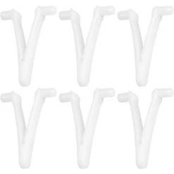 HIASDFLS Stücke Schwimmbad Versorgung Schmetterling V Clip Für Schwimmbad Spa Bürste Blatt Rechen Blatt Skimmer Vakuumkopf Für Schwimmbad Reinigung