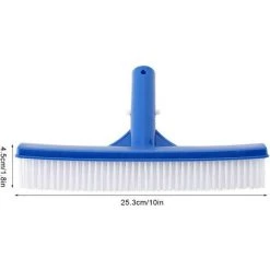 HIASDFLS Schwimmbecken-Bürstenkopf Premium 25,3 Cm Schwimmbecken-Reinigungsbürste Besenbürsten Reinigt Mühelos Wände, Fliesen Und Böden. Schlankes Und Starkes Design -Poolreinigung Verkäufe 2022 67820452 4