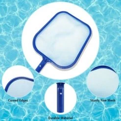 HIASDFLS Pool-Reinigungsset, Schwimmbecken-Reinigungsset Mit Pool-Blattnetz, Reinigungsbürste, Schwammbürste, Handschuhen Und Reparaturflicken Für Pool-Whirlpool-Spa-Teich -Poolreinigung Verkäufe 2022 67820581 4