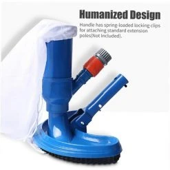 HIASDFLS Pool-Vakuumköpfe Pool-Vakuum-Mini-Jet-Kopf Mit Tragbarem, Schnell Zu Reinigendem Saugkopf Mit Bürste Und Schlauchanschluss (Schlauch Nicht Im Lieferumfang Enthalten) Für Spa-Teich-Schwimmbad -Poolreinigung Verkäufe 2022 67820718 5