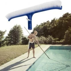 MIYA Verstärkte 18-Zoll-Poolbürste Für Gängige Substrate – Starre PVC-Borsten – Aluminiumverbinder -Poolreinigung Verkäufe 2022 68100616 4