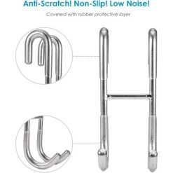 MONLY Duschtürhaken (2 Stück), Türhaken Für Rahmenlose Glasduschtüren Im Badezimmer, Handtuchhaken, Duschabzieherhaken -Poolreinigung Verkäufe 2022 68148085 2
