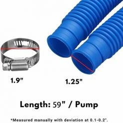 MONLY Stück Poolschlauch – Saugschlauch – Kompatibel Mit Oberirdischen Pools Von Intex Coleman. Kompatibel Mit Intex 603, 637 Filterpumpenmodellen -Poolreinigung Verkäufe 2022 68481977 3