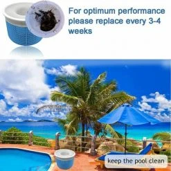 30er-Pack Schwimmbecken-Skimmer-Socken Schwimmbecken-Filter-Skimmer-Filternetz Ultrafeinmaschiger Korb Für Schwimmbecken-Korb THSINDE -Poolreinigung Verkäufe 2022 68676939 4