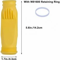 MONLY W69698 Membran Kompatibel Mit Zodiac Baracuda G3 G4 Roboter Automatischer Poolbodenreiniger Mit W81600 Haltering Weiß (2 Stück) -Poolreinigung Verkäufe 2022 68682718 4