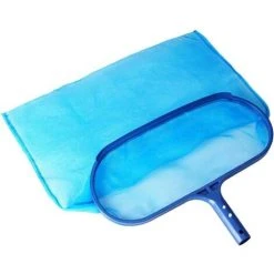 LONGZIMING Pool-Laubskimmer, Breite 42, Flachnetz-Poolteich, Feinmaschiger Pool-Skimmer, Tiefer Beutel Für Die Schwimmbad- Und Gartenreinigung