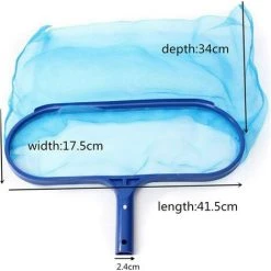 LONGZIMING Pool-Laubskimmer, Breite 42, Flachnetz-Poolteich, Feinmaschiger Pool-Skimmer, Tiefer Beutel Für Die Schwimmbad- Und Gartenreinigung -Poolreinigung Verkäufe 2022 68972888 4