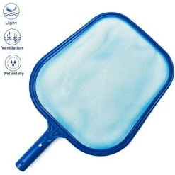 LONGZIMING Maschennetz Skimmer Oberfläche Kescher Blatt Skimmer Mit Teleskopgriff Für Pool Teich Springbrunnen Aquarium (Blau) -Poolreinigung Verkäufe 2022 68972889 3