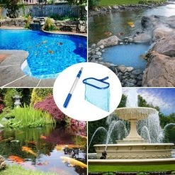 LONGZIMING Oberflächen-Kescher, Blattsammel-Kescher, Pool-Oberflächen-Kescher Für Schwimmbäder, Spas, Teiche Und Springbrunnen -Poolreinigung Verkäufe 2022 68972891 4