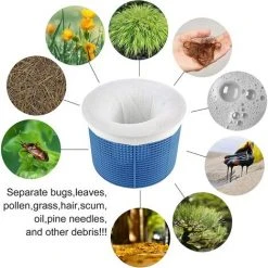 LONGZIMING Skimmer-Socken, Skimmer-Vorfilter, Schwimmbad-Vorfilter, Skimmer-Socken, Pool-Skimmer-Socken, Pool-Skimmer (20 Stück) -Poolreinigung Verkäufe 2022 68972927 5