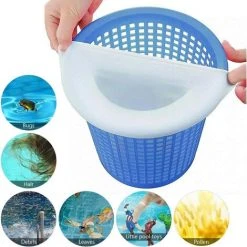 LONGZIMING Demason 10er-Pack Pool-Skimmer-Socken, Poolfilter Pool-Skimmer-Socken Zum Fangen Von Baumblättern, Insekten, Haaren, Pollen, Öl -Poolreinigung Verkäufe 2022 68973526 4