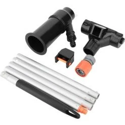 LONGZIMING Jet Vac Staubsauger, Tragbarer Teichbrunnen-Staubsauger Schwimmbad-Staubsauger-Werkzeuge Mini-Pool-Teichbrunnen-Staubsauger Hoover-Saugwerkzeug