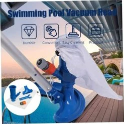 LONGZIMING Mini-Schwimmbad-Schwimmobjekt-Staubsauger-Werkzeuge, Tragbarer Boden-Pool-Staubsauger, Saugkopf, Becken-Saugbürste Für Schwimmbecken -Poolreinigung Verkäufe 2022 68974162 3