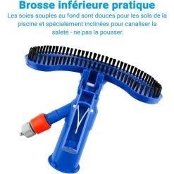 LYCXAMES Mini-Jet-Pool-Staubsauger Mit Quick Clean-Saugkopf, Schwimmbad-Reinigungswerkzeug Mit Bürsten, Handschuhen, Auffangbeutel – Staubsauger Für Spa/Teich/Schwimmbad -Poolreinigung Verkäufe 2022 69258501 4