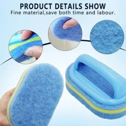 LYCXAMES Pool-Schwammbürsten Bürste, Schwamm-Reinigungsbürste, Küchenwerkzeug Zum Reinigen, Zauberschwamm-Handbürste Für Schwimmbad, Küche, Bad Usw -Poolreinigung Verkäufe 2022 69259032 3