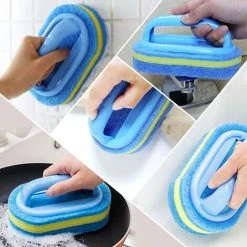 LYCXAMES Pool-Schwammbürsten Bürste, Schwamm-Reinigungsbürste, Küchenwerkzeug Zum Reinigen, Zauberschwamm-Handbürste Für Schwimmbad, Küche, Bad Usw -Poolreinigung Verkäufe 2022 69259032 4