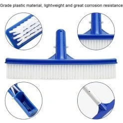 LYCXAMES Schwimmbecken-Bürstenkopf, Schwimmbecken-Bürsten, Schwimmbecken-Reinigungsbürsten-Werkzeug, Schwimmbecken-Aluminium-Reinigungsbürste, Schwimmbecken-Kunststoff-Bürstenkopf, Schwimmbecken-Reinigungsbürste (Blau) -Poolreinigung Verkäufe 2022 69259101 3