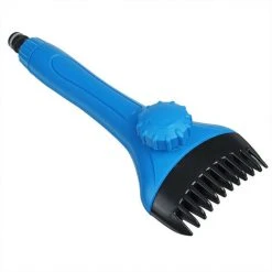 LYCXAMES Schwimmbad-Filterbürste, 1 Stück Mini-Handfilter-Reinigungskamm Schwimmbadkartuschen-Reinigungszubehör