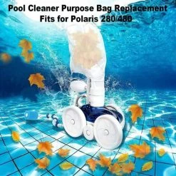 NAXUNNN Pool-Reinigungsbeutel Für Polaris 280 Oder 480, 2 Stück Nylon-Reißverschlussbeutel-Ersatz-Mehrzweck-Netzbeutel -Poolreinigung Verkäufe 2022 69292684 3