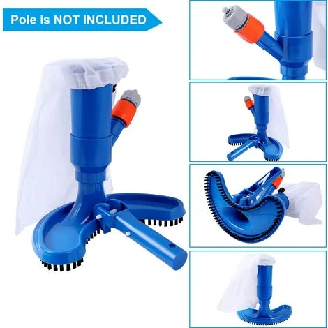 NAXUNNN Mini-Jet-Pool-Staubsauger Mit Tragbarem Schnellreinigungs-Saugkopf Mit Bürste Und Schlauchanschluss (Schlauch Nicht Im Lieferumfang Enthalten) 4 NAXUNNN Mini-Jet-Pool-Staubsauger Mit Tragbarem Schnellreinigungs-Saugkopf Mit Bürste Und Schlauchanschluss (Schlauch Nicht Im Lieferumfang Enthalten) – Bild 4