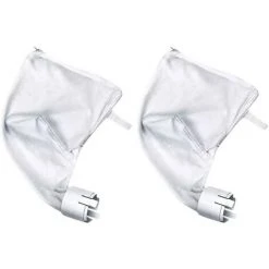 JOORRT Schwimmbecken-Rückstands-Reinigungsbeutel Feinmaschiger Filter-Ersatzbeutel Mit Reißverschluss