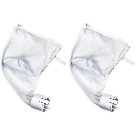 JOORRT Schwimmbecken-Rückstands-Reinigungsbeutel Feinmaschiger Filter-Ersatzbeutel Mit Reißverschluss 1 JOORRT Schwimmbecken-Rückstands-Reinigungsbeutel Feinmaschiger Filter-Ersatzbeutel Mit Reißverschluss